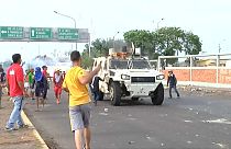 Szenen der Gewalt in Caracas