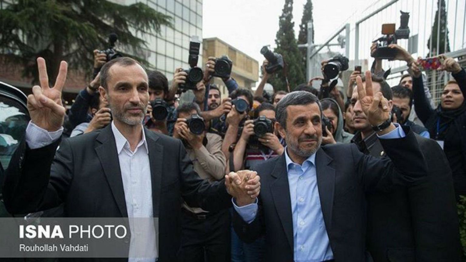 واکنش احمدی نژاد به بازداشت حمید بقایی
