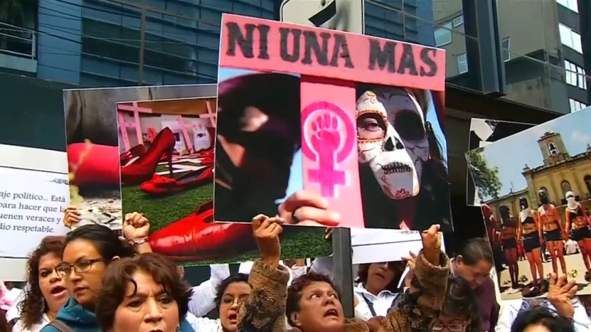 Mexico: protesters demand action on violence against women