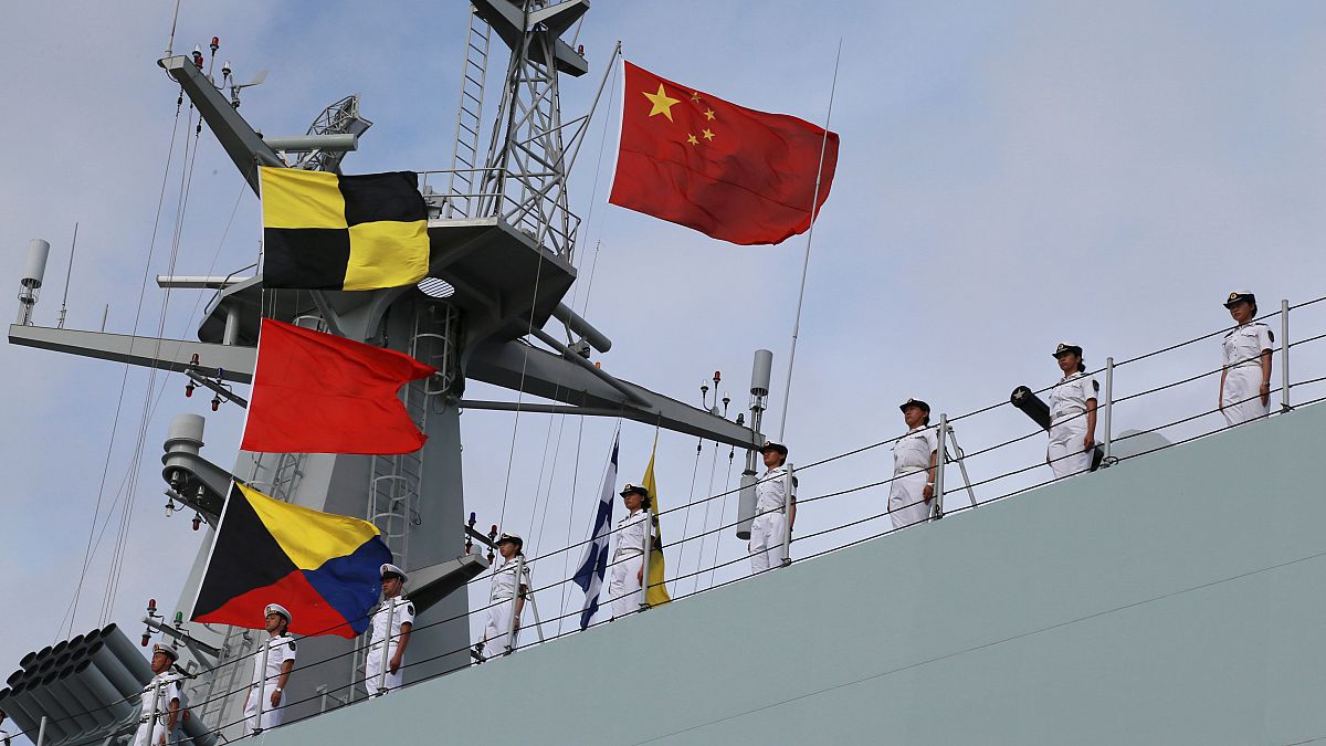 China: Manöver im Mittelmeer