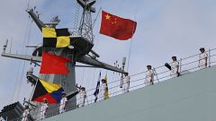 China: Manöver im Mittelmeer
