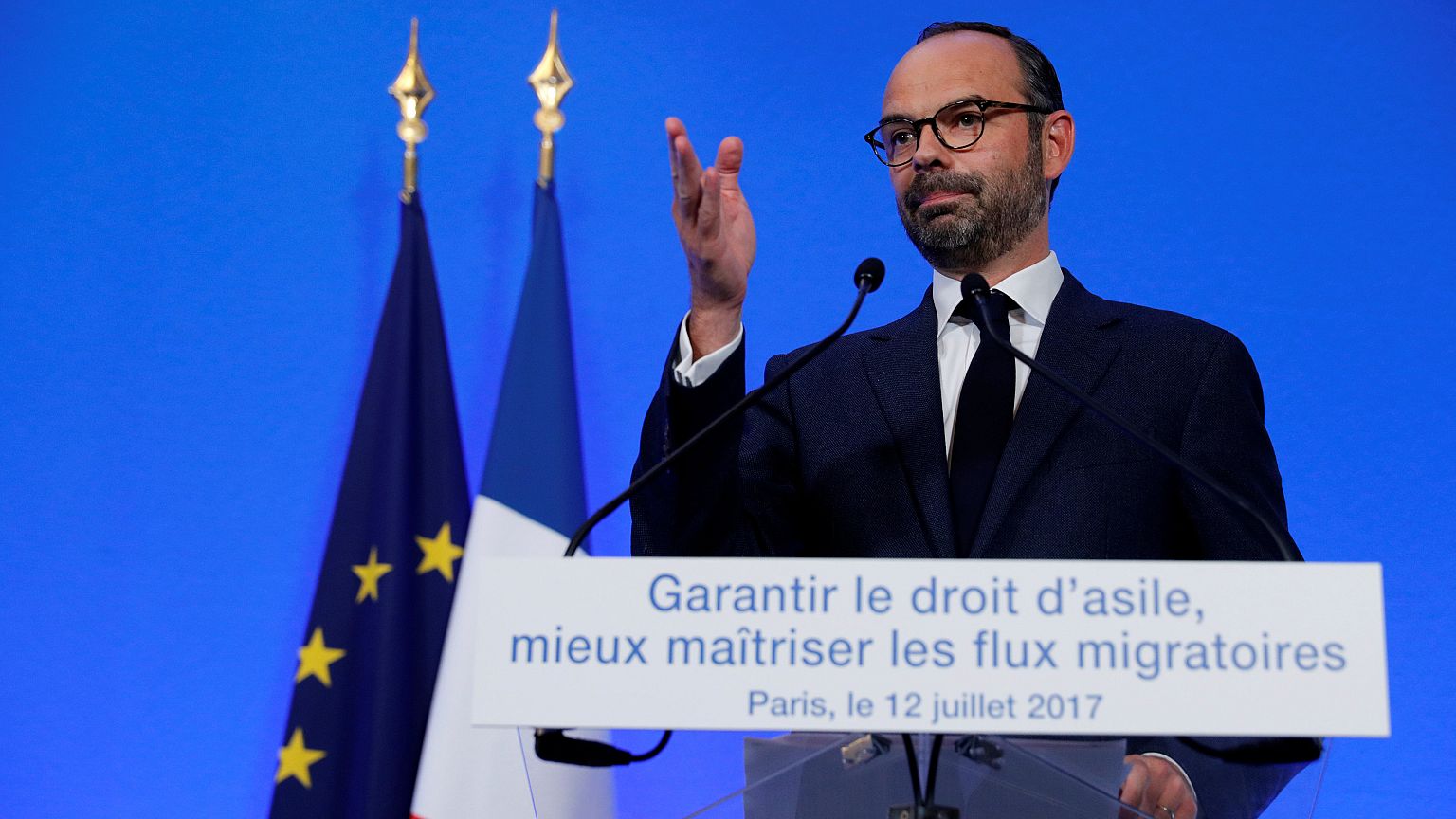 Le gouvernement français présente son "plan migrants"