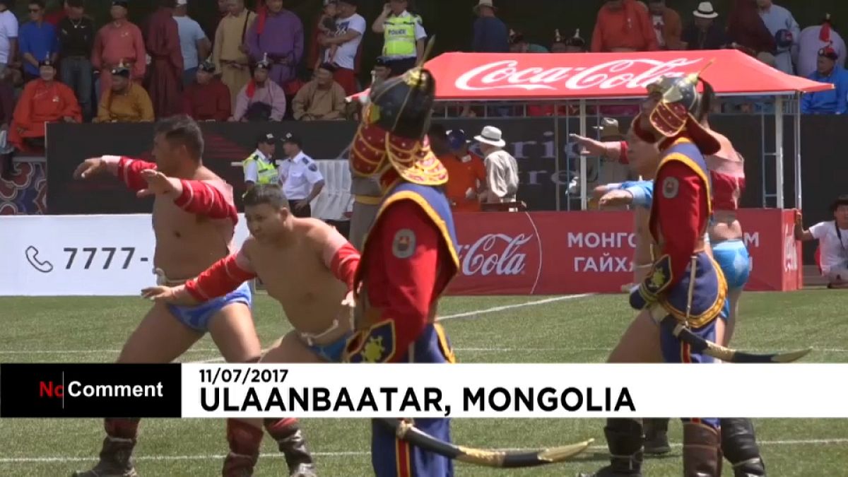 Mongolia celebra el Naadam