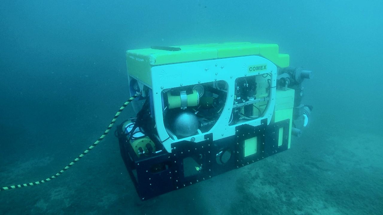 robot sous marin