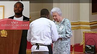 Ghanaian chef, 26, who got Queen's award dressed in work gear