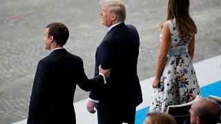 Macron and Trump 'Get Lucky' in Paris