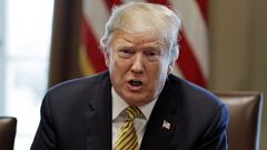 Image: President Donald Trump speaks during the White House Opportunity and