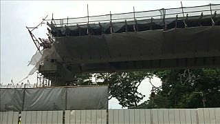 Singapur: Brücke eingestürzt
