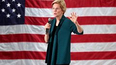 Image: Democratic 2020 U.S. presidential candidate and U.S. Senator Elizabe