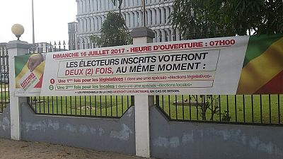 [Photos] Congo - Pointe Noire awash with campaign material ahead of June 16 polls