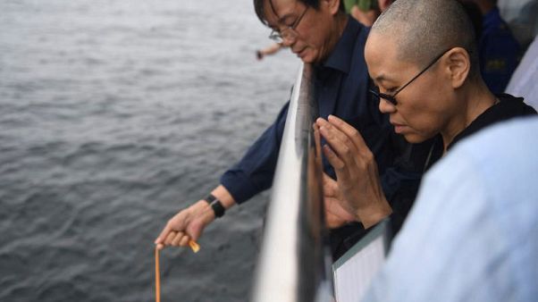 Último adiós al premio Nobel de la Paz, Liu Xiaobo Último adiós al premio Nobel de la Paz, Liu Xiaobo