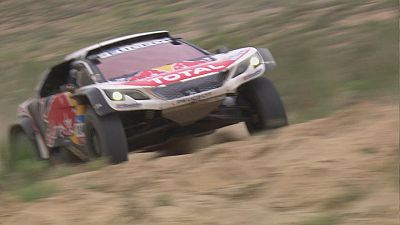 Silk Way Rally: Loeb and Sotnikov consolidate their leads in stage 8