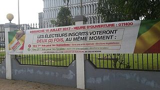 First round of legislative elections begins in Congo Republic