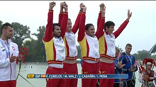 Primera medalla de oro para España en el europeo de piragüismo
