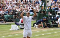 Wimbledon tek erkeklerde şampiyon Roger Federer