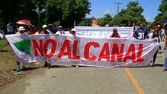 Nicaragua: Protest gegen Kanalbau-Projekt