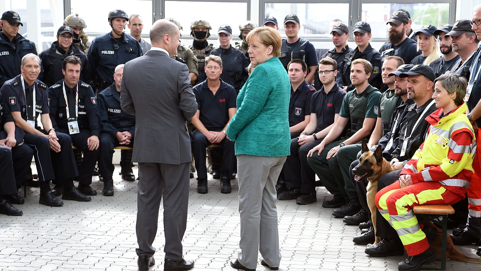 G20-Kritik: Merkel stützt Scholz
