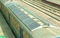 L'Inde lance son premier train solaire