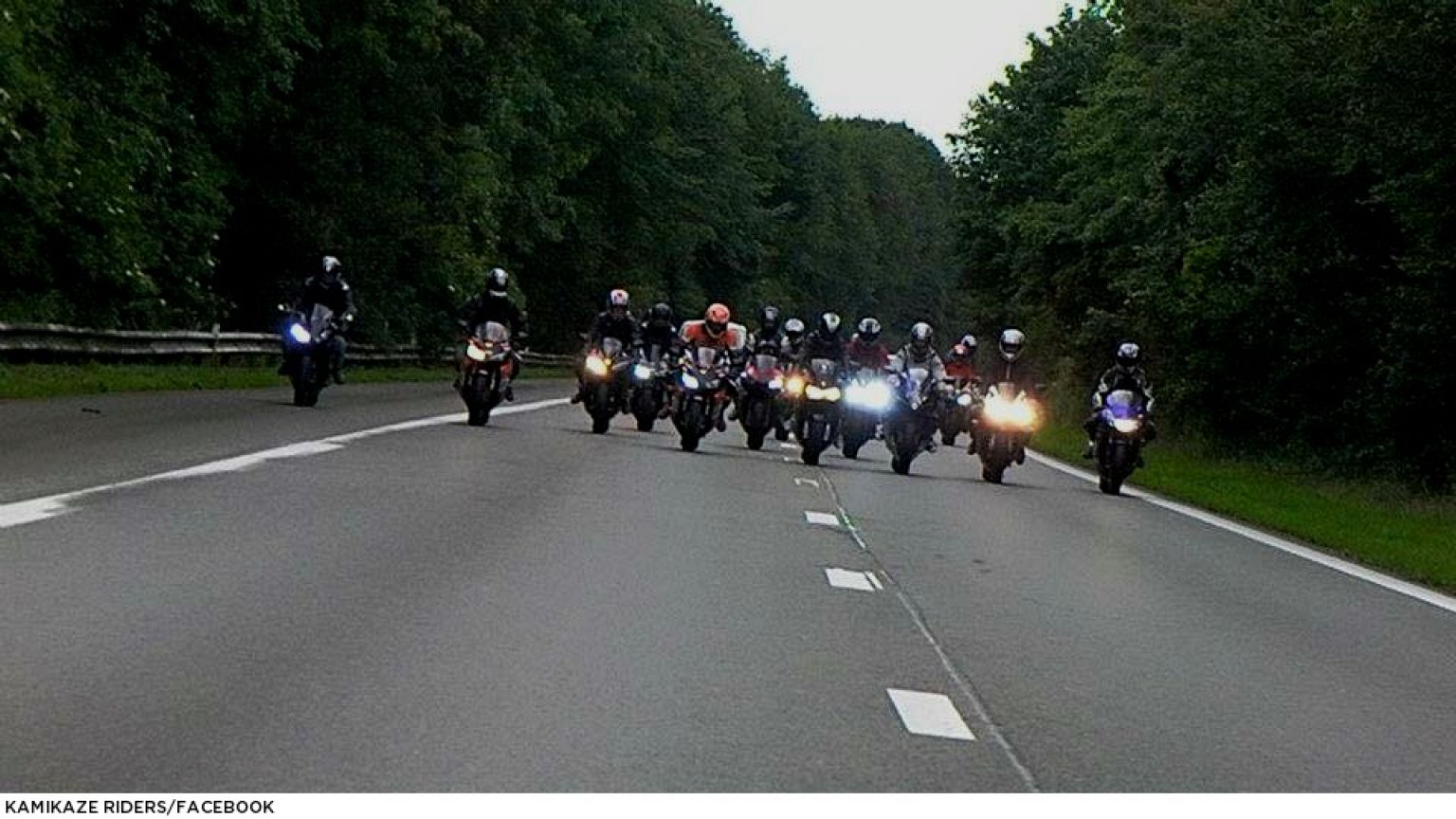 Who are the Kamikaze Riders?