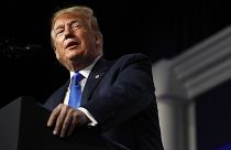 Image: President Donald Trump speaks at the Republican Jewish Coalition's a