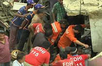 At least two dead in Karachi building collapse
