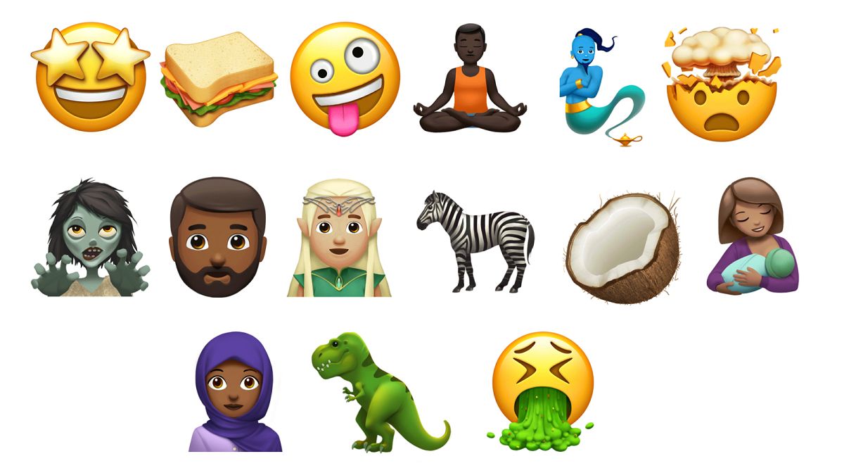 Neue "Emojis", auch mit Kopftuch