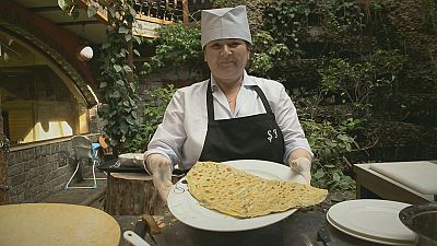 El qutab, estrella de la cocina azerí