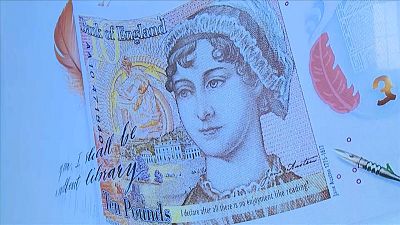 Jane Austen, en los billetes de 10 libras