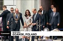 Prens William'ın Polonya ziyareti devam ediyor