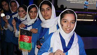 مدال نقره شجاعت برای تیم رباتیک دختران افغان