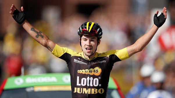 Tour de France: Roglic klettert zum Tagessieg Tour de France: Roglic klettert zum Tagessieg