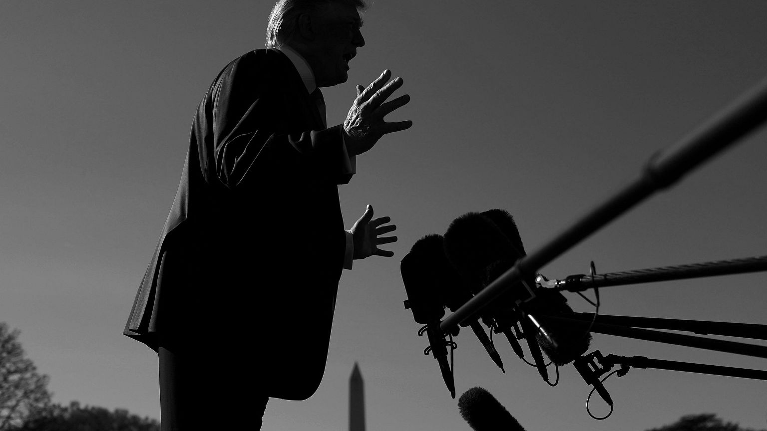 Image: President Trump Departs White House En Route To Texas