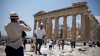 Intrascendente huelga en el sector turístico de Grecia
