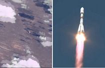 Watch: Rocket’s launch captured on video from space