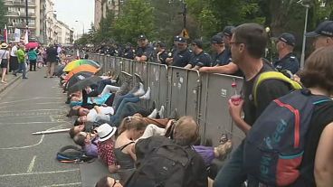 Ellenzéki tüntetés Lengyelországban