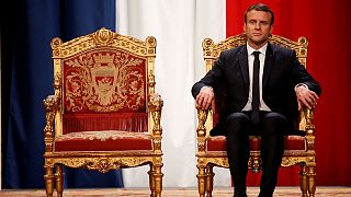 Macron has had a busy first two months on the world stage
