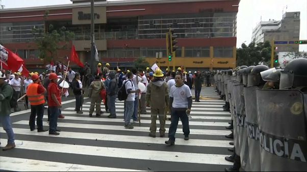 Peru: Landesweiter Streik der Bergbauarbeiter Peru: Landesweiter Streik der Bergbauarbeiter