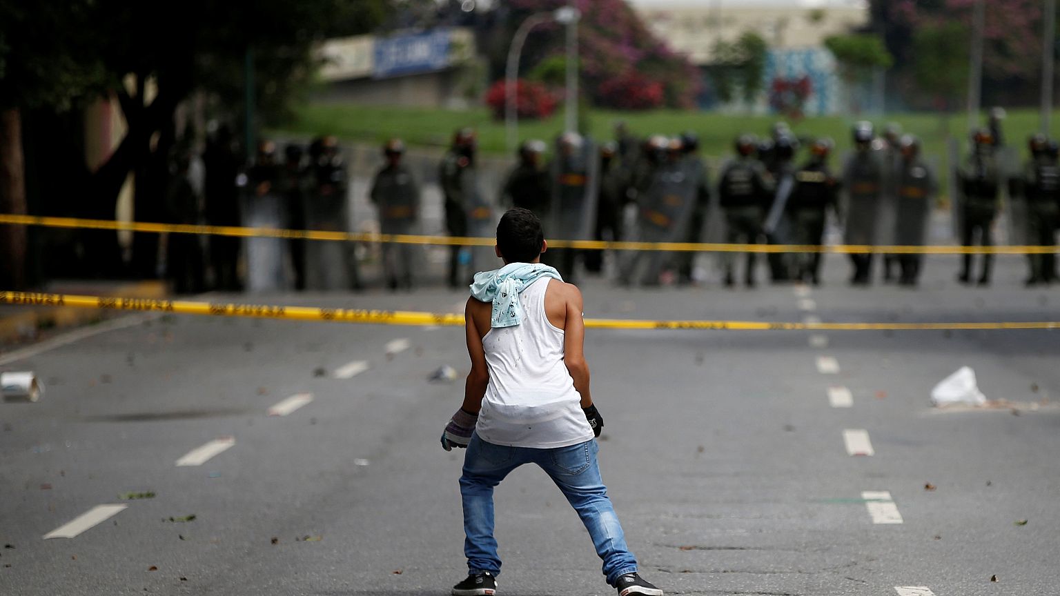 Nem hátrálnak a tüntetők Venezuelában