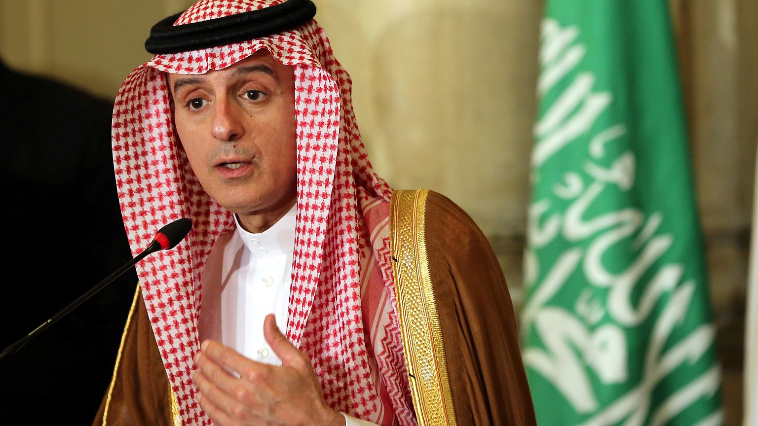 الجبير من إيطاليا:لا مجال للمفاوضات مع قطر