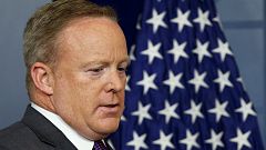 Protest gegen Scaramucci: Trumps Pressesprecher Sean Spicer tritt zurück