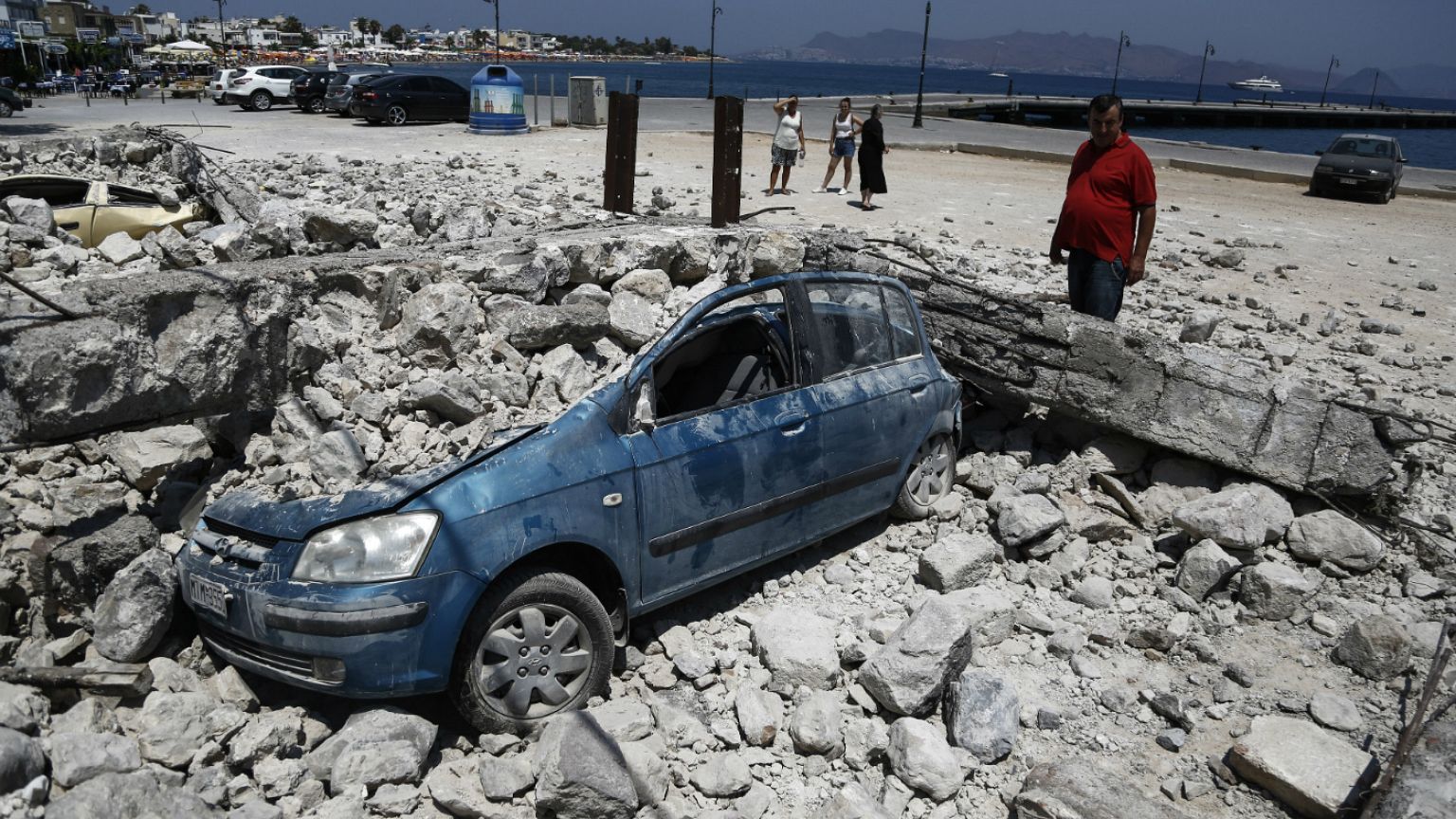 Σε κρίσιμη κατάσταση δύο τραυματίες από τον σεισμό στην Κω