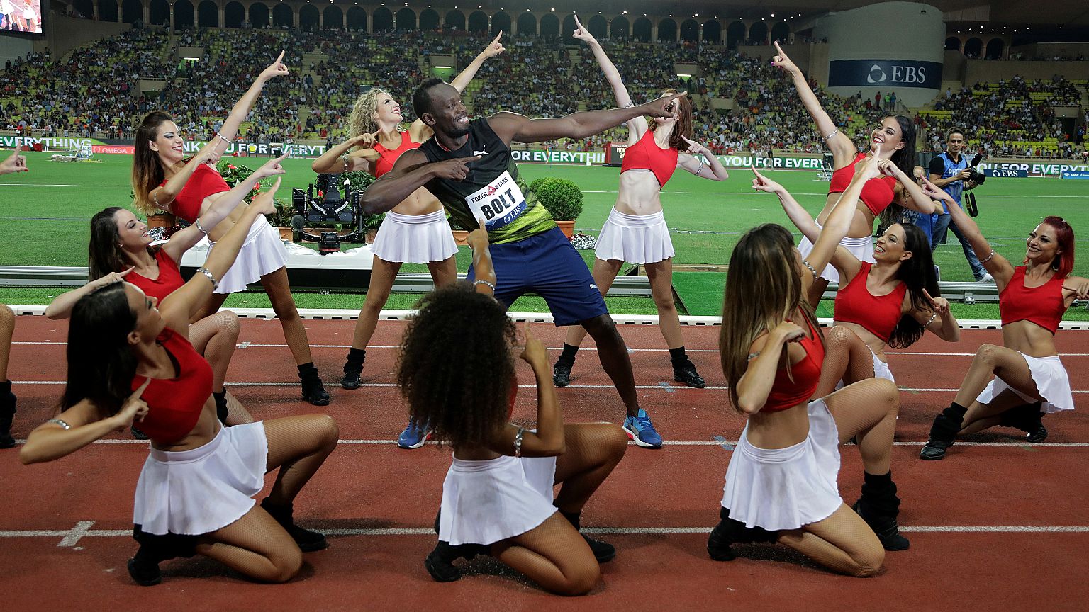 Usain Bolt runs 9.95 seconds to win 100m in Monaco
