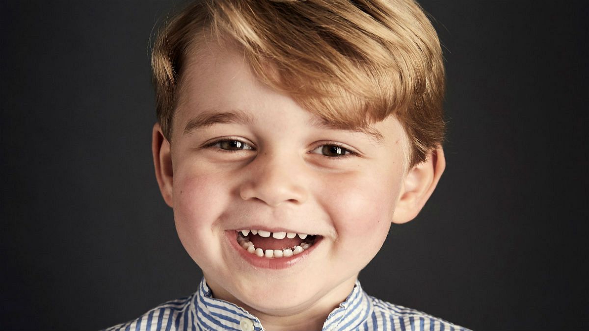 Prince George photograph marks fourth birthday