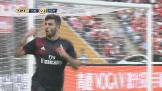 Cina: Super Milan batte il Bayern 4-0