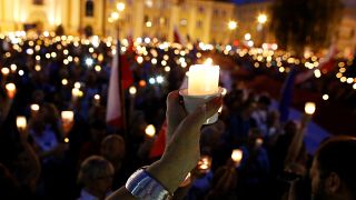 Multitudinarias protestas contra el gobierno de Polonia