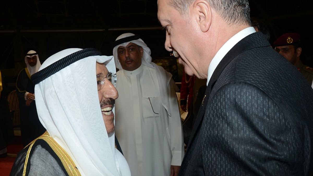 إردوغان يصل الكويت قادما من السعودية