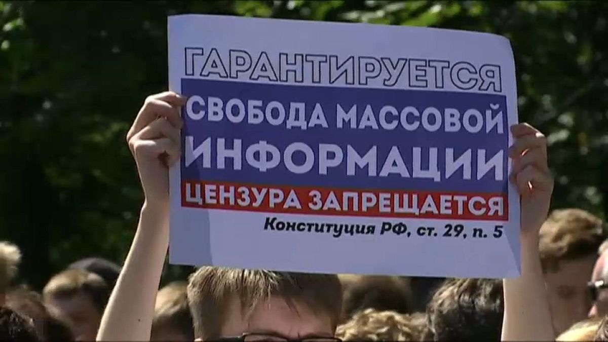 اعتراضات در روسیه به کنترل اینترنت توسط دولت