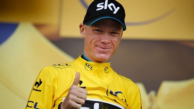 Le britannique Chris Froome gagne le Tour de France pour la quatrième fois