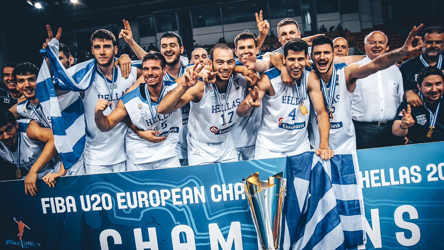 Η Εθνική Νέων της Ελλάδας στην κορυφή της Ευρώπης