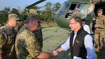 Kurt Volker visita Donbass
